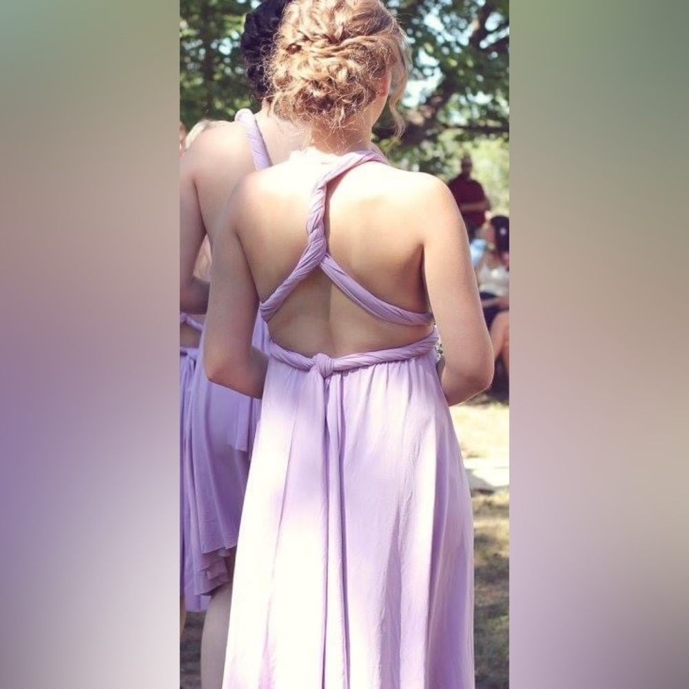 Lilac Infinity Dress - Picture 2 of 3